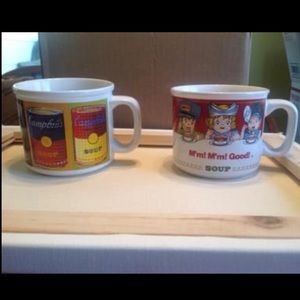 Campbells Soup bowls lot of 2